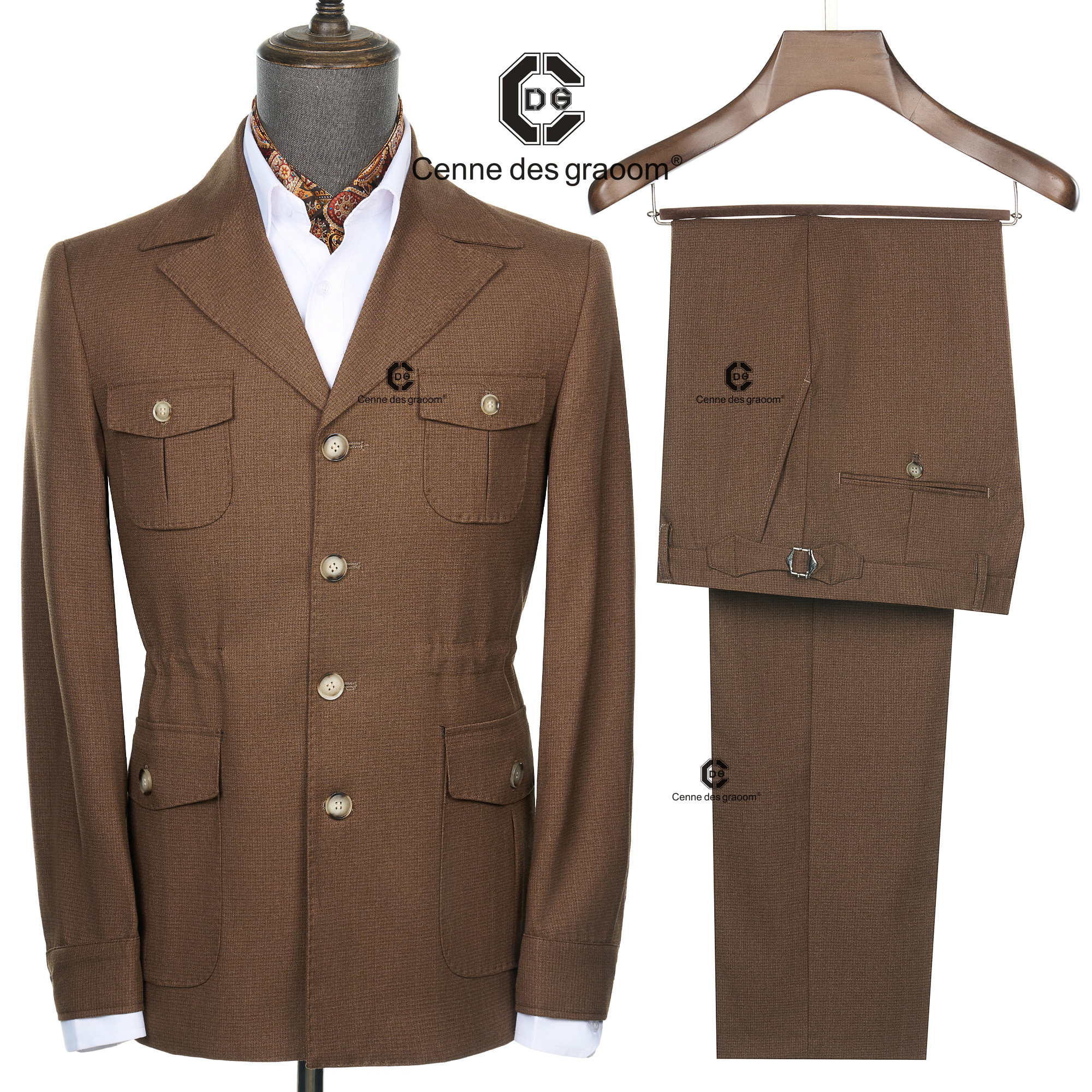 Men'S Style Formal Wear - Cenne Des Graoom 2025 New Fashion