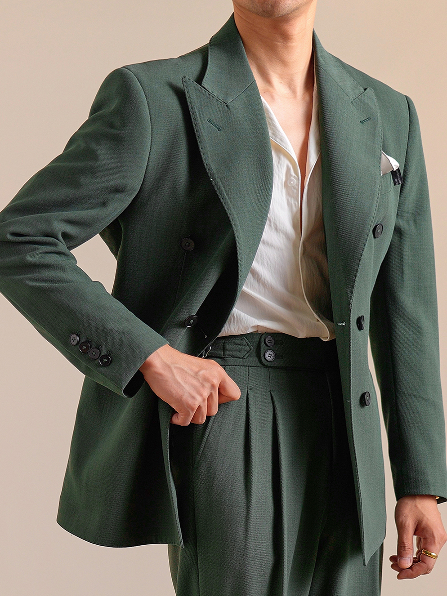 10% Wool 12% Modal Mens Suits  - Men'S Style Formal Wear ulasan dan harga