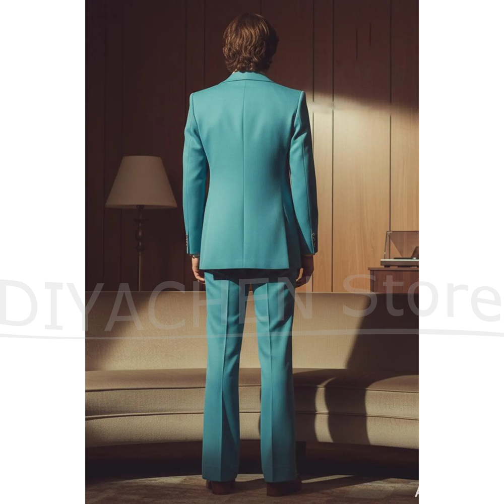 Fashion Men's Suit 2 Piece Ret - Men'S Style Formal Wear ulasan dan harga