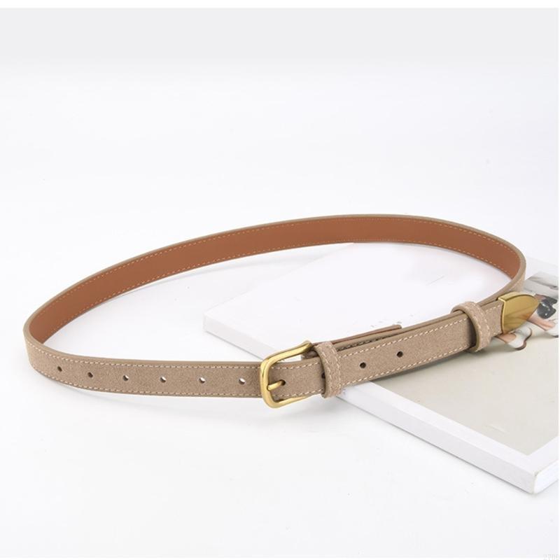Leather Thin Belt with Pin Buc - Formal Belt Leather Thin ulasan dan harga
