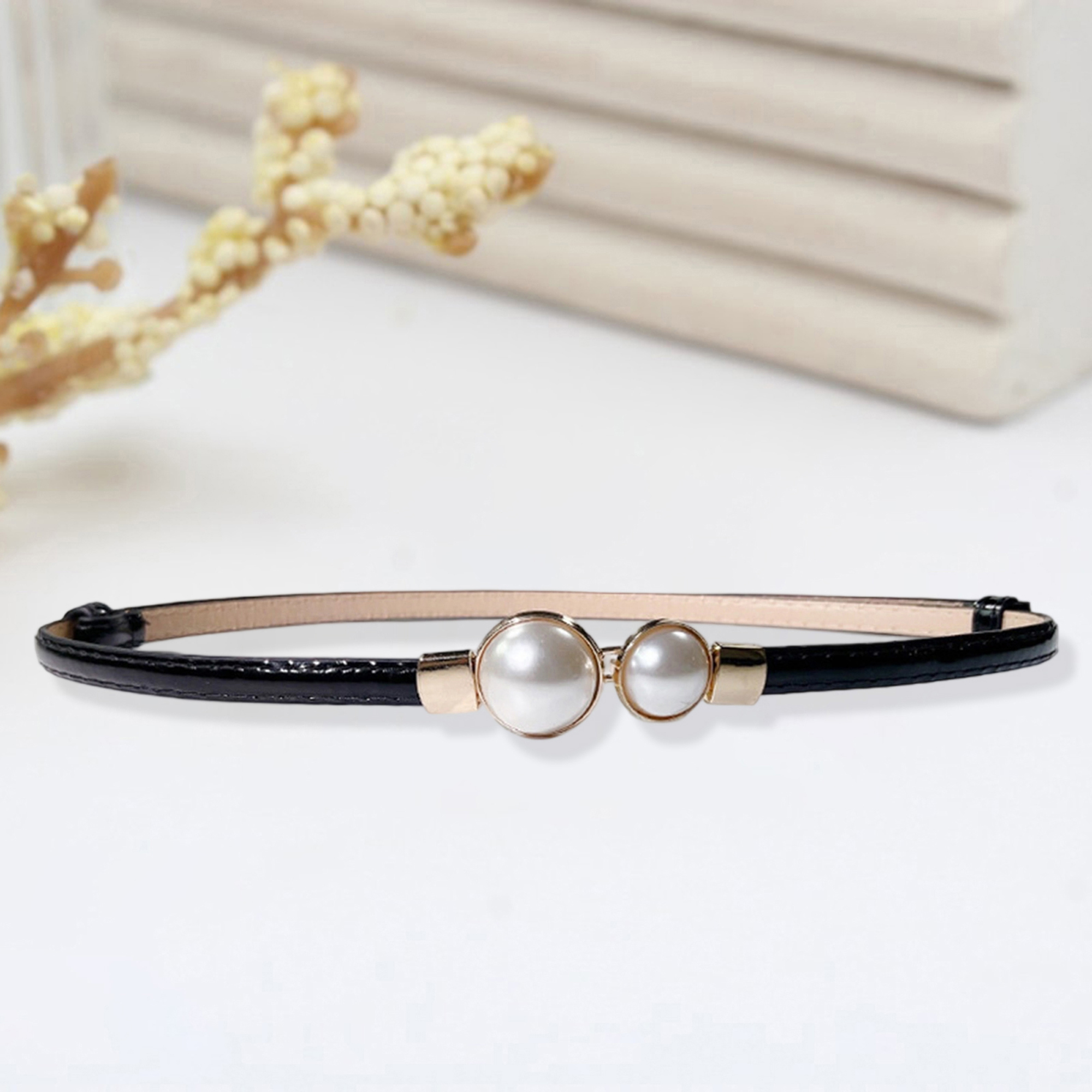 Elegant Women s Leather Belt w - Formal Belt Leather Thin ulasan dan harga